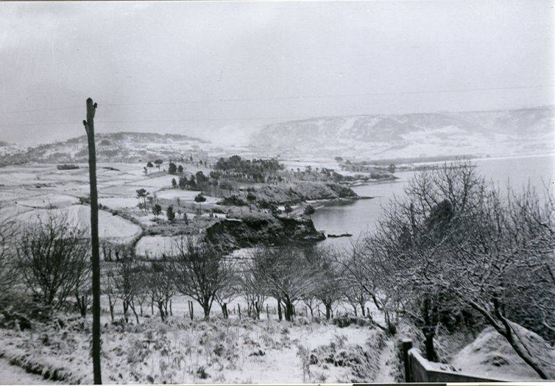 Rio Sandeo nevado, anos 40